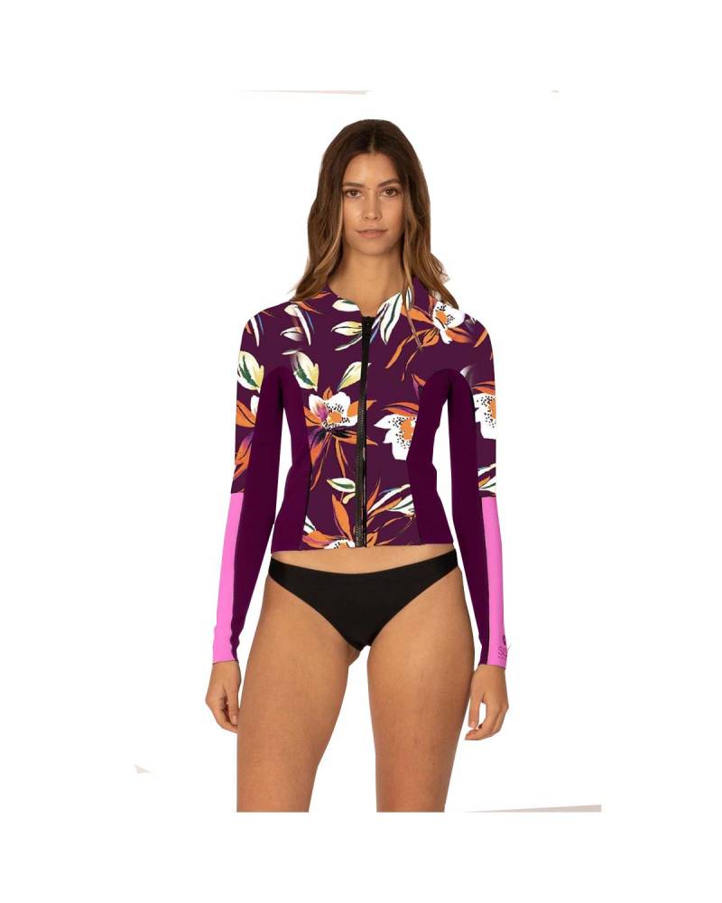 Sisstrevolution-Bucerias Jacket - Boysenberry-front
