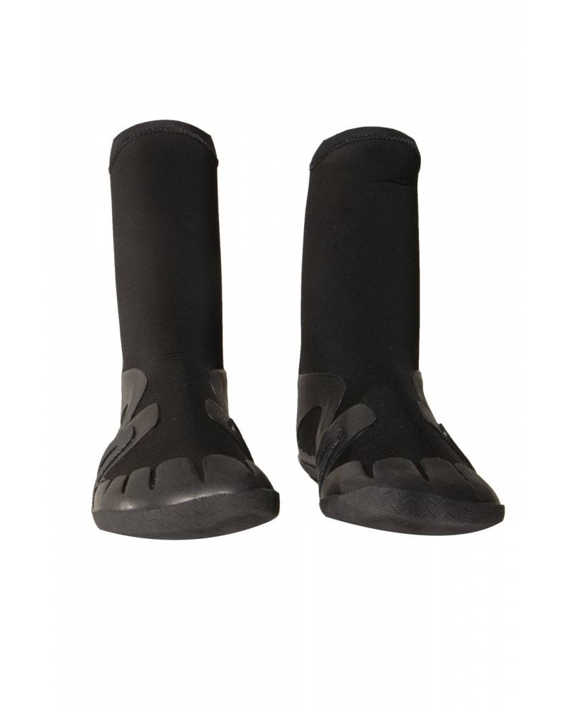 Sisstrevolution Girls Closed Toe Bootie 5mm - Solid Black - Front