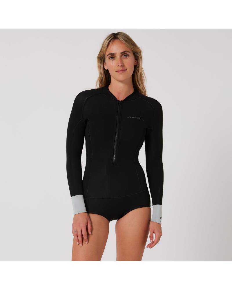 Ladies Hi Cut Long Sleeve Wetsuit - 2mm