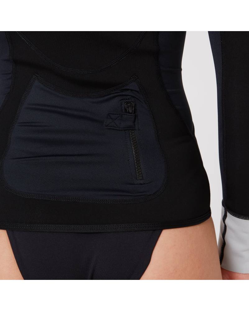 Ocean and Earth Ladies Long Sleeve Front Zip Paddle Vest 
