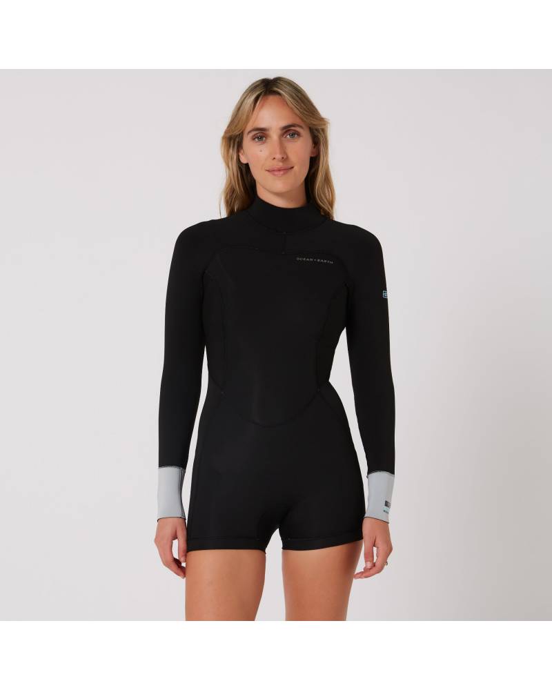 Ladies Boyleg Long Sleeve Wetsuit -2mm