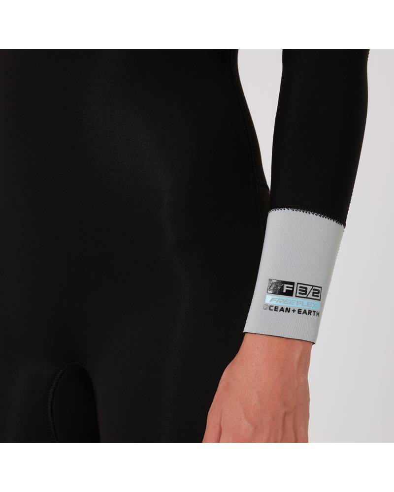 Ocean and Earth Ladies Free Flex Back Zip Steamer - 3/2mm