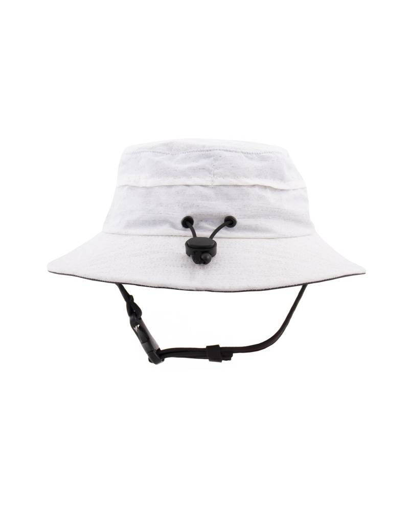 Ocean and Earth Bingin Soft Peak Surf Hat - White Marle