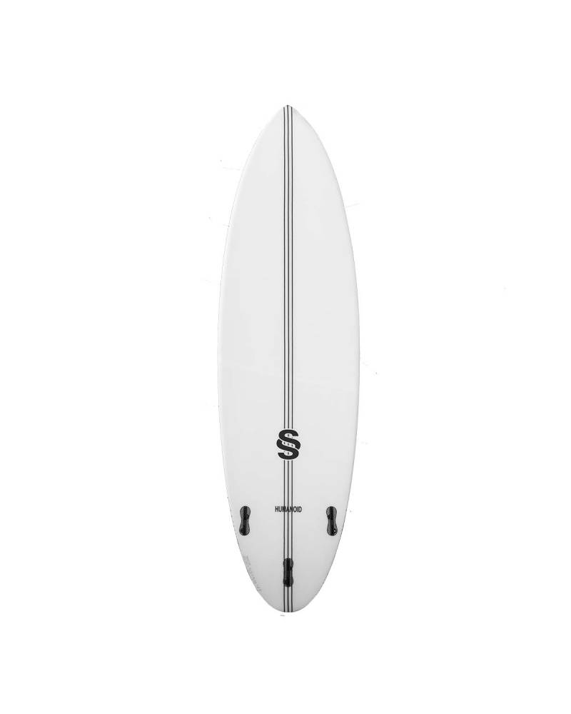 SMTH Shapes Humanoid surfboard bottom