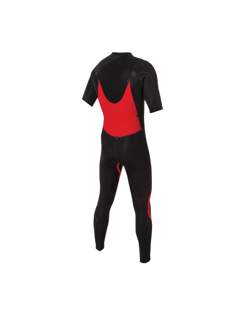OCEAN AND EARTH MENS FREE FLEX SS CHEST-ZIP - 2/2MM