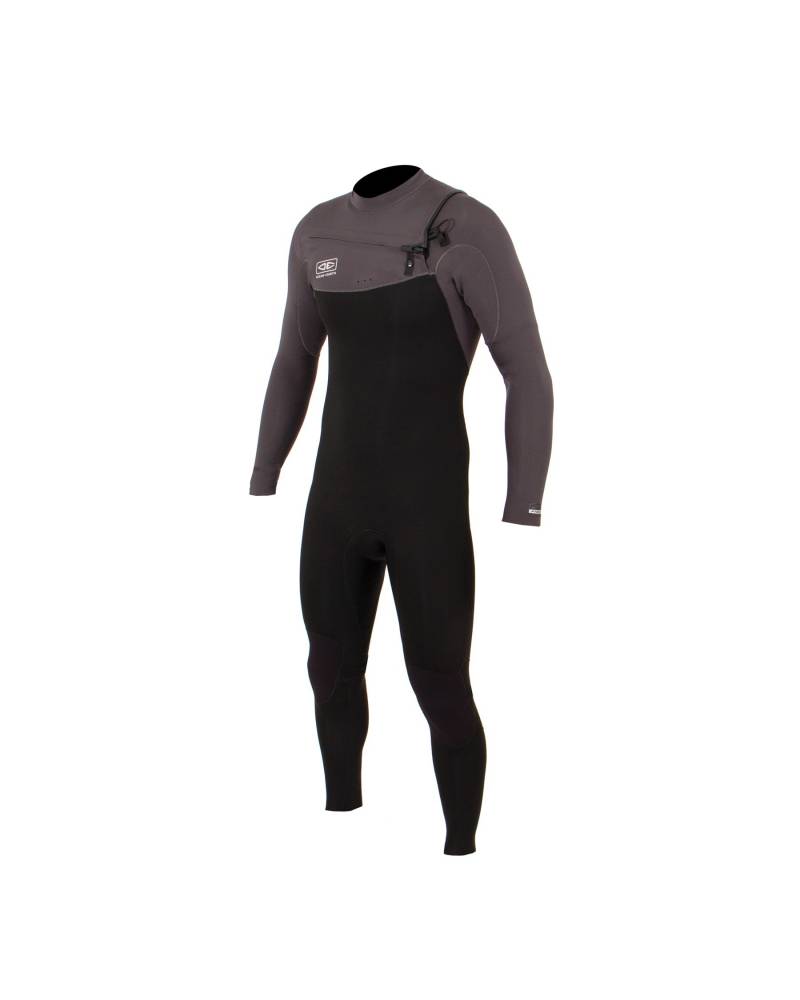 Mens Free Flex Chest-Zip - 4/3mm