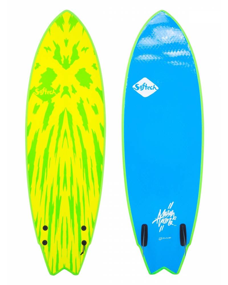Mason Ho Twin 5' 6" - Lime/Yellow