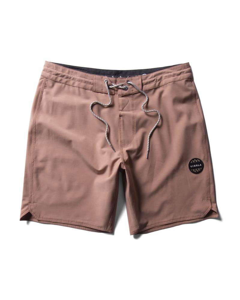 Solid Sets 18.5 Boardshort - Clay 