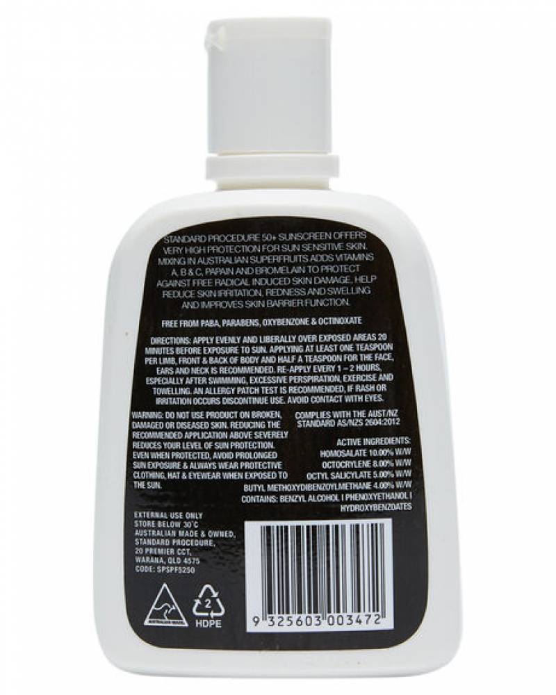 Sunscreen SPF50+ 250ml