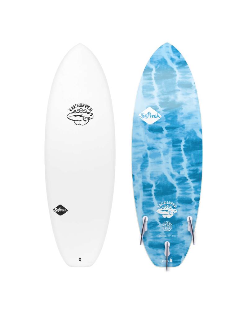 Softech Lil' Ripper Soft Top Surfboard - Dye