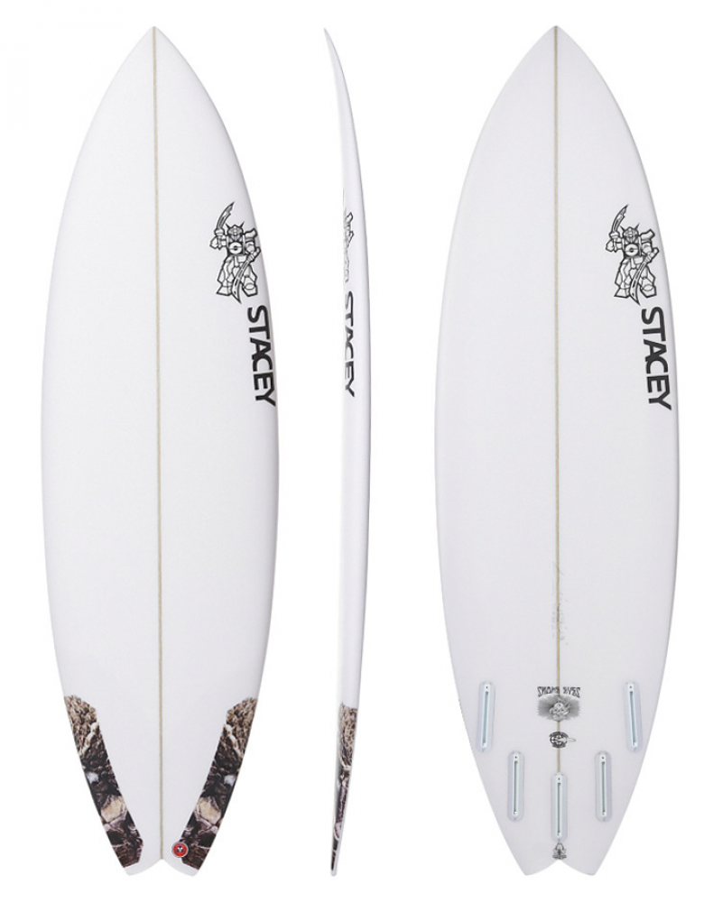 stacey サーフボードSNAKE EYES 5'5 25cl