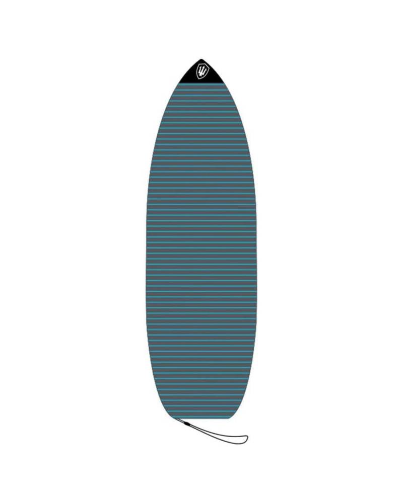 Shortboard Stretch Cover - Charcoal/Blue