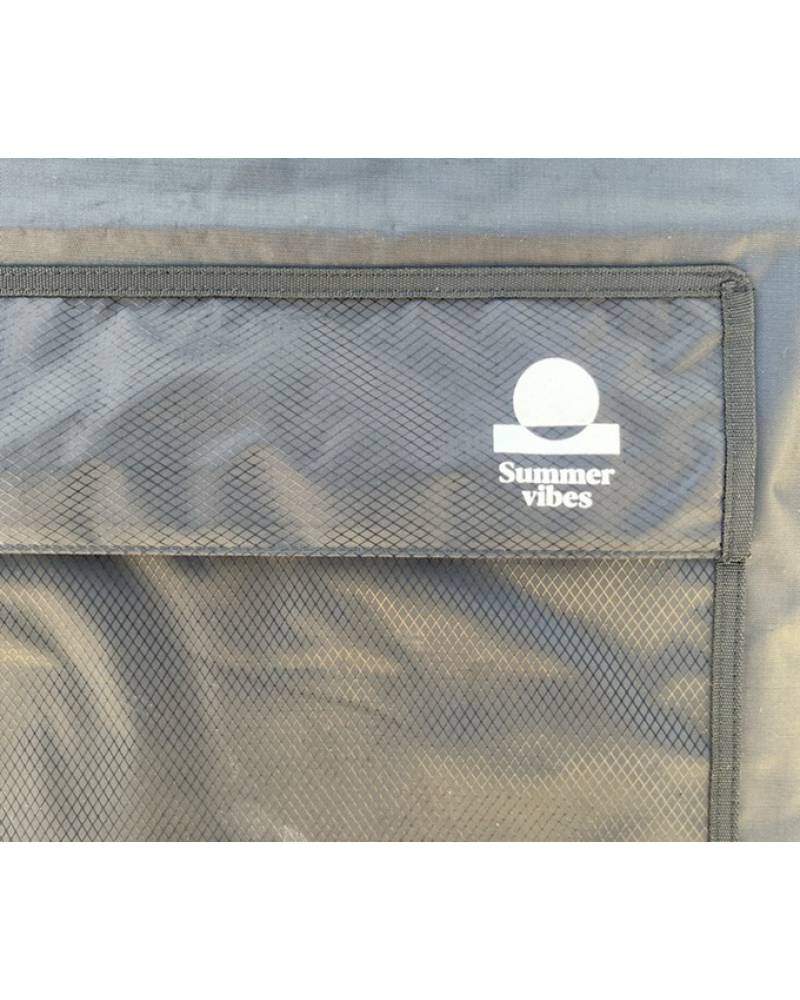 Summer vibes Lite Bodyboard Backpack Boardbag - Black