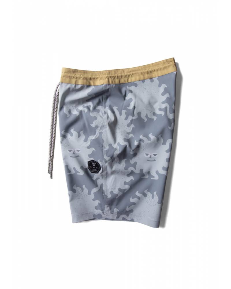 Sunburnt Shred Heads 18.5" Boardshort - Dark Denim