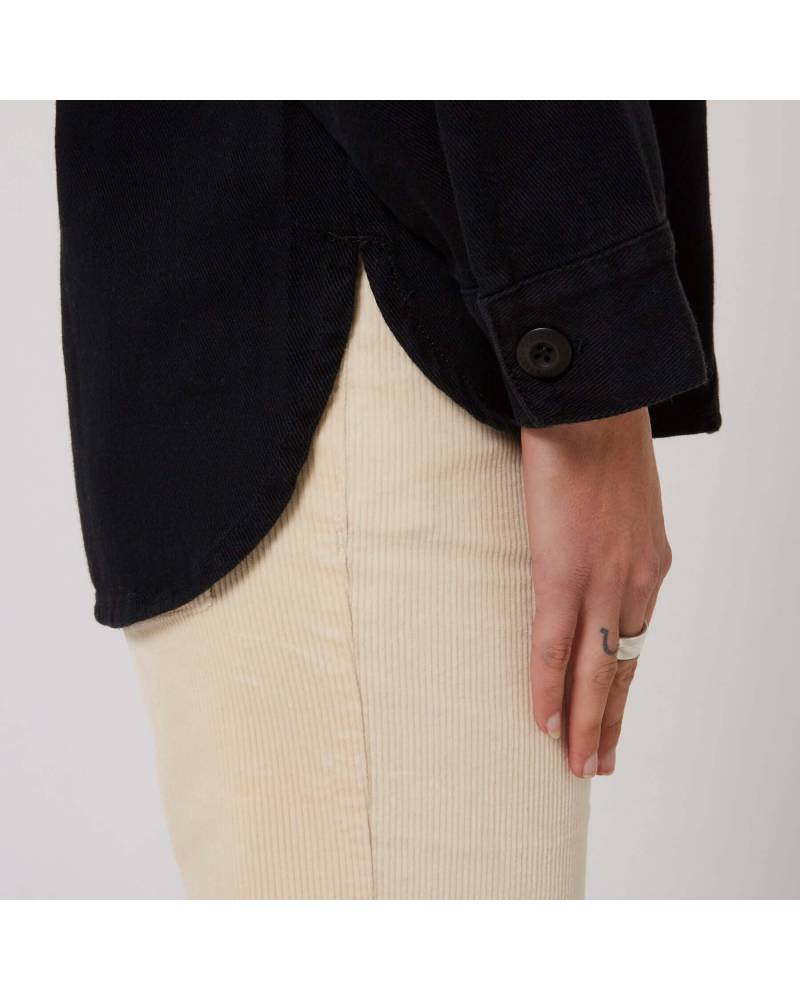 Sunset L/S Overshirt - Black