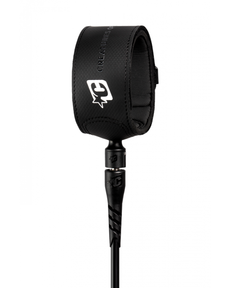 6ft Superlite Lite Leash 5mm - Black