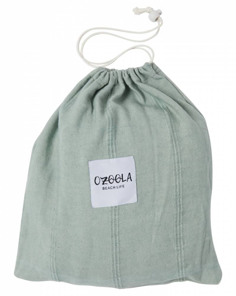 Poncho back view