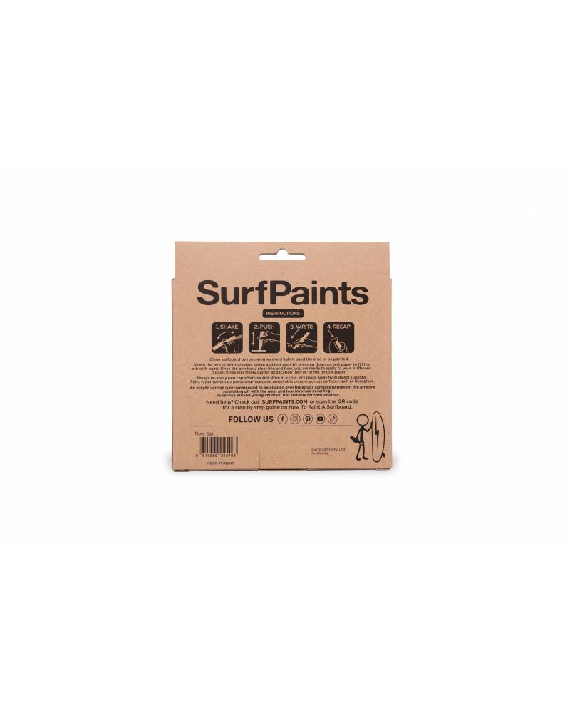 Surf Paints Fluro Set