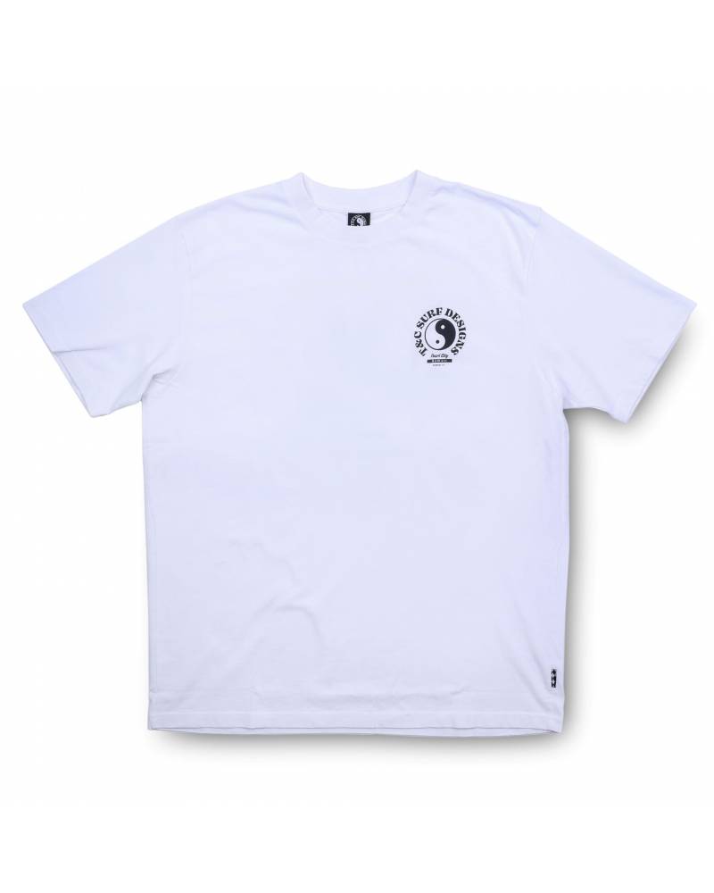 T&C Sunset Tee - White front