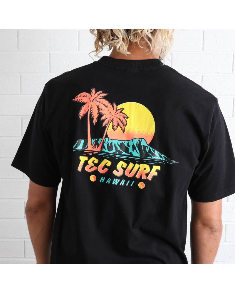 T&C Five-O Tee - Vintage Black prints