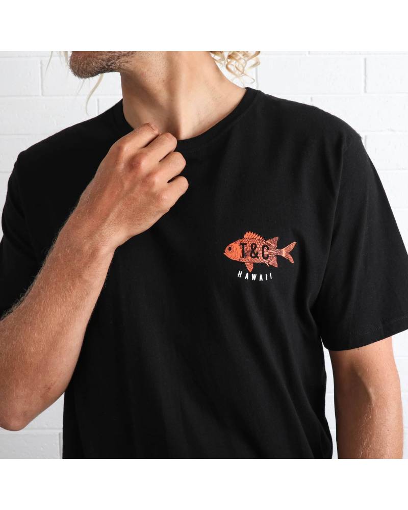 T&C Kona Tee - Black prints
