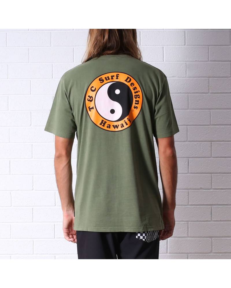 Town & Country OG Logo Tee - Army - Back