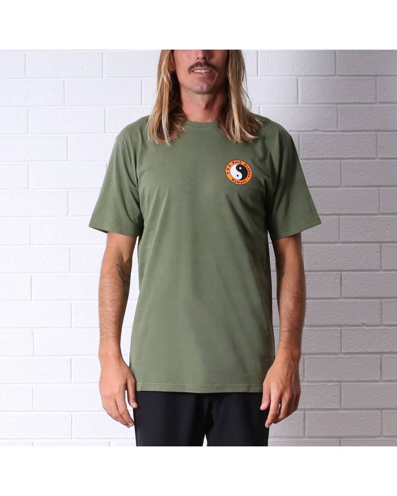 Town & Country OG Logo Tee - Army - Front