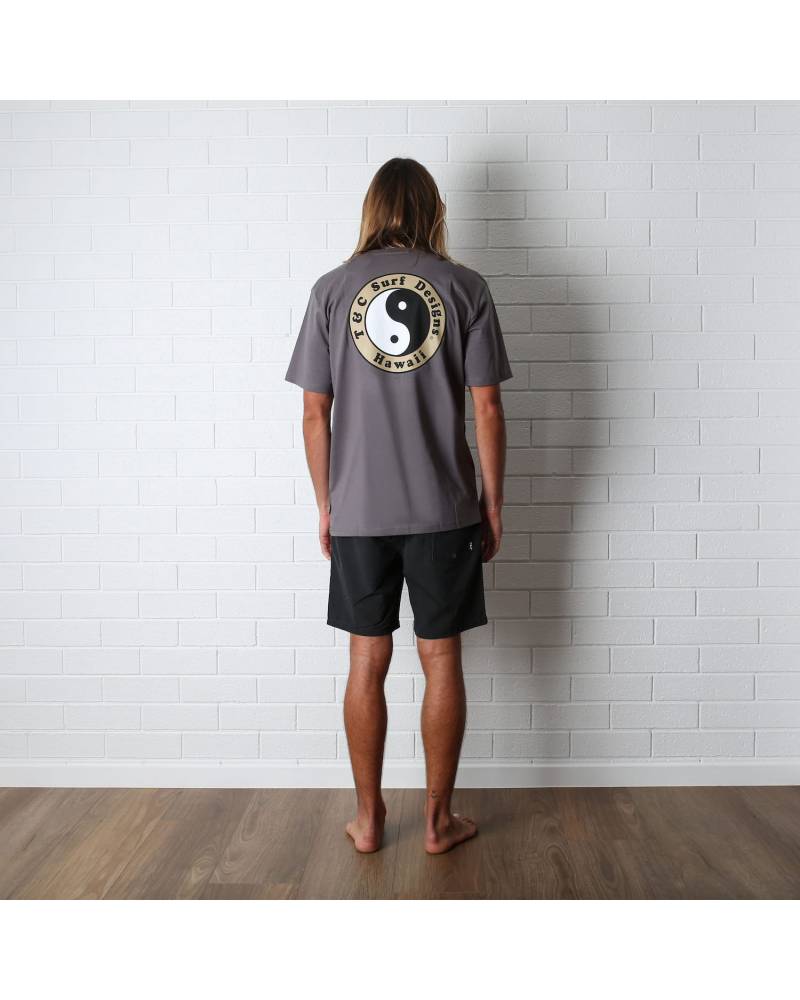 Town & Country OG Logo Tee - Steel Blue - Back