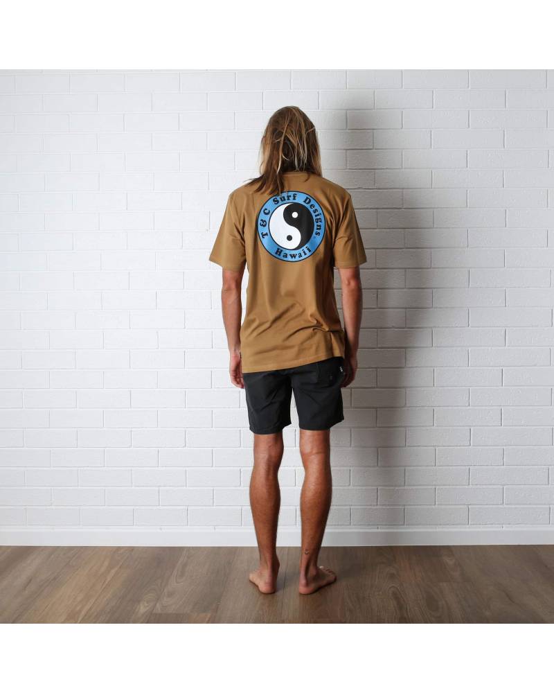 Town & Country OG Logo Tee - Tobacco - Back
