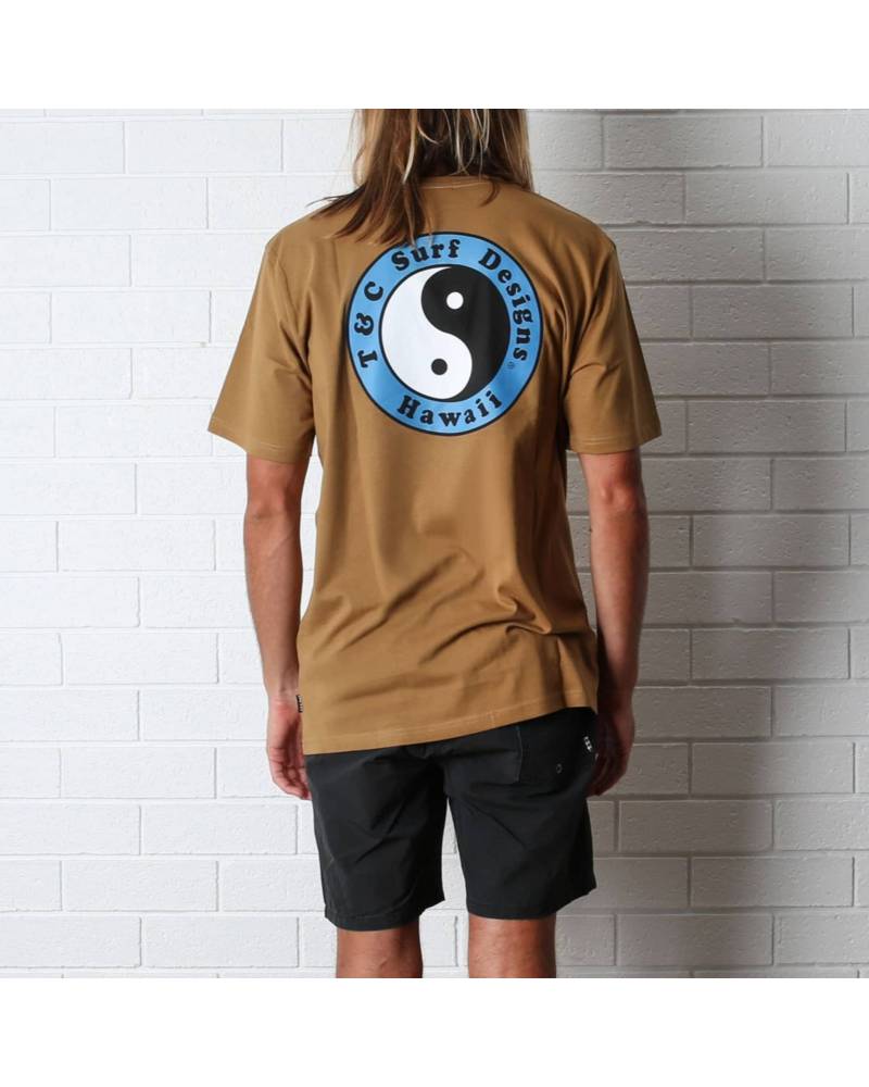 Town & Country OG Logo Tee - Tobacco - Closed Up - Back