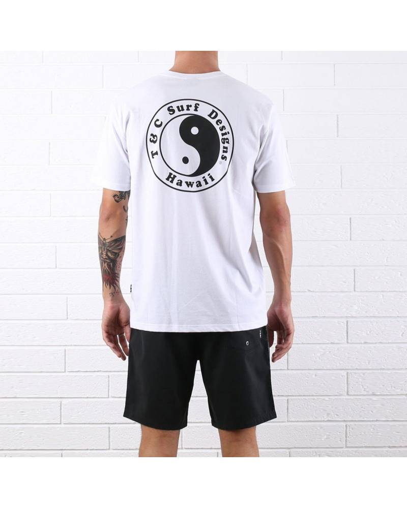 Town & Country OG Logo Tee - White Navy - Back