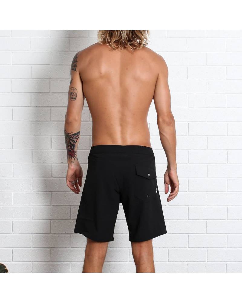 T&C Yin Yang Boardshort - Black - back