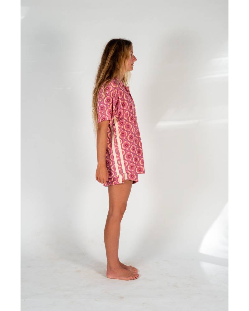 Terry Towelling Shirt in Retro - Atmosea