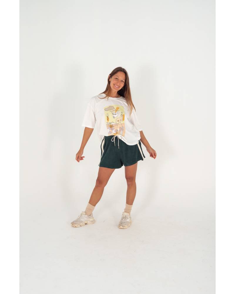 Terry Towelling Shorts Forrest - Atmosea