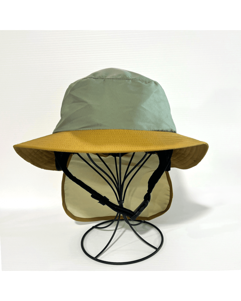 Front view of the surf hat