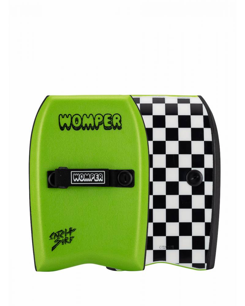 Catch Surf The Womper- w/ Strap - Green/Checkers