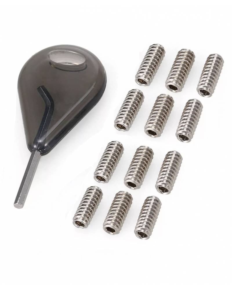 Fin Key and Screw Pack - 12 Screws