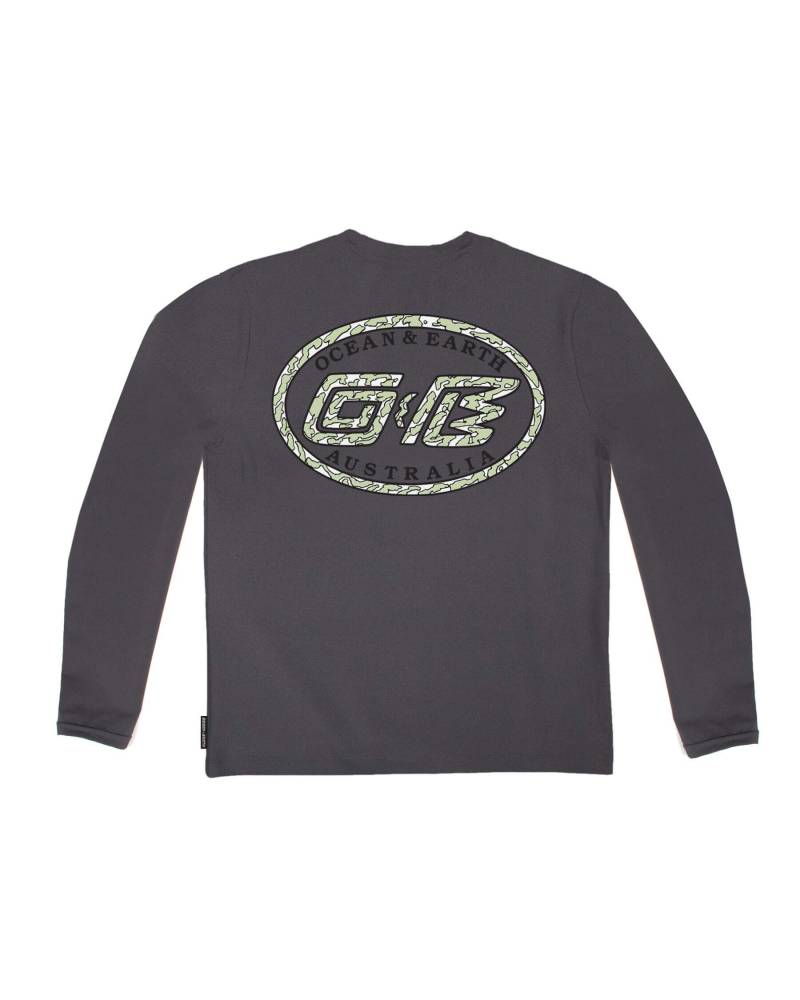 Toddler T-Shirt L/S Rash Shirt - Charcoal