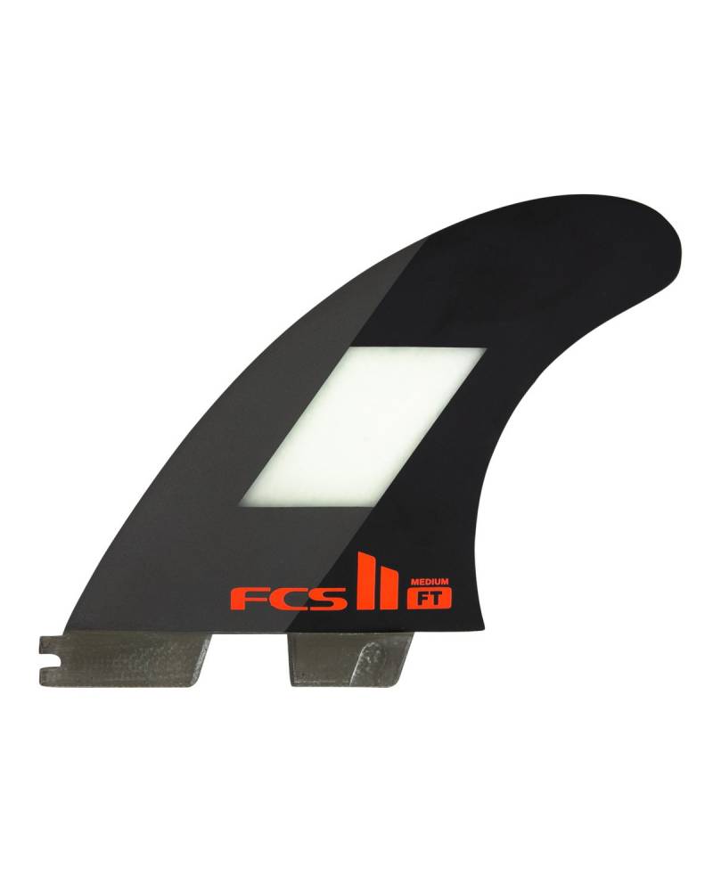 FCS II Filipe Toledo PC Tri Fins - Black - L