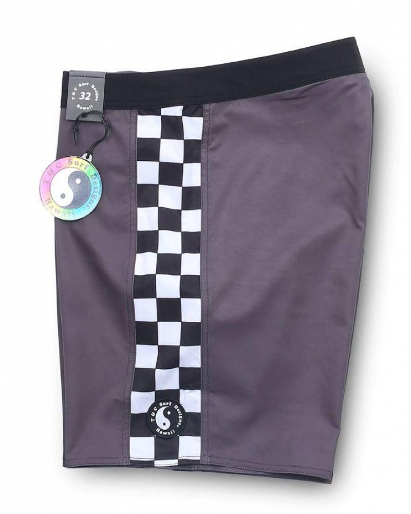 T&C Off The Grid Trunk - Charcoal side