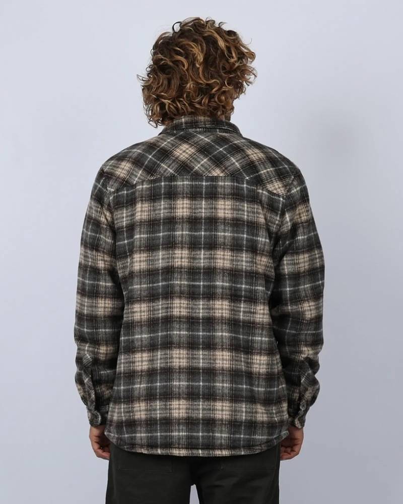 Canyon Sherpa Flannel - Light Char