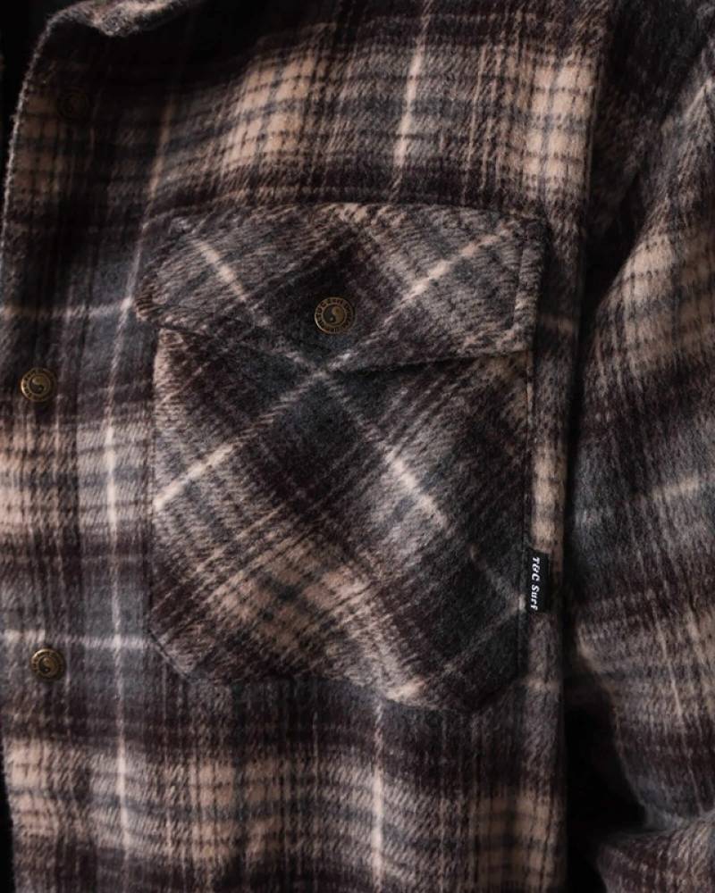 Canyon Sherpa Flannel - Light Char