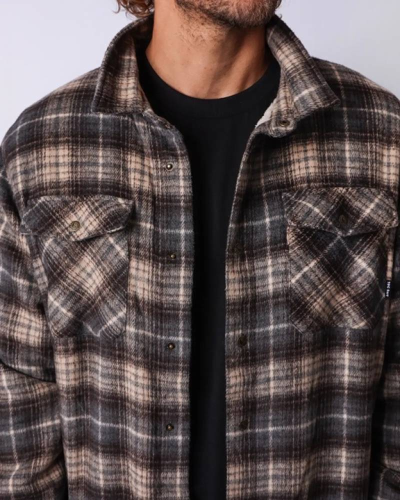 Canyon Sherpa Flannel - Light Char