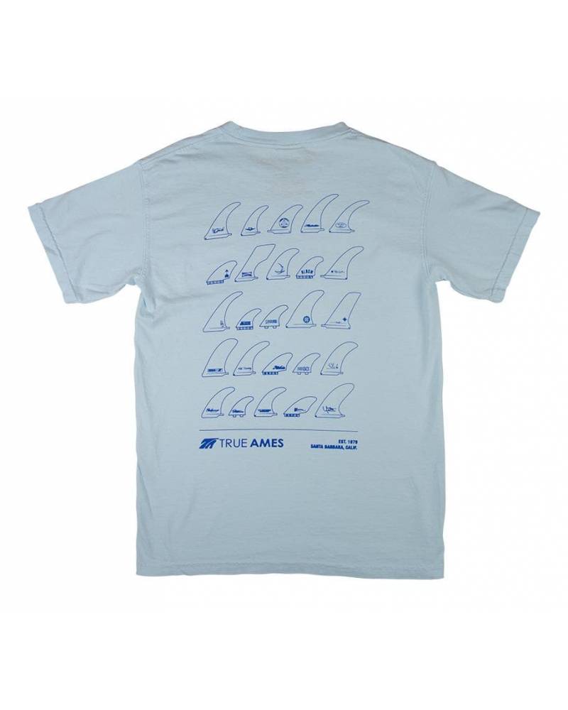 True Ames Templates Pocket T-Shirt - Sky Blue