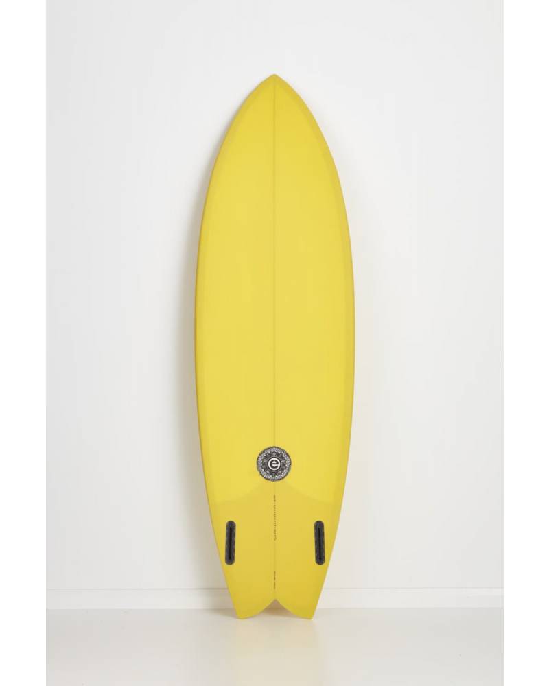 Twin Fish - Mustard (Elemnt) - 6' 2" x 21 1/2" x 2 3/4" x 38.2L - Futures