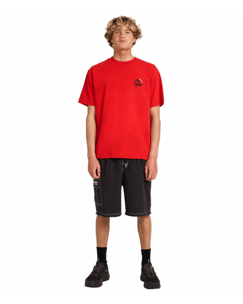 Mens Throw On 22" Boardshort - Black
