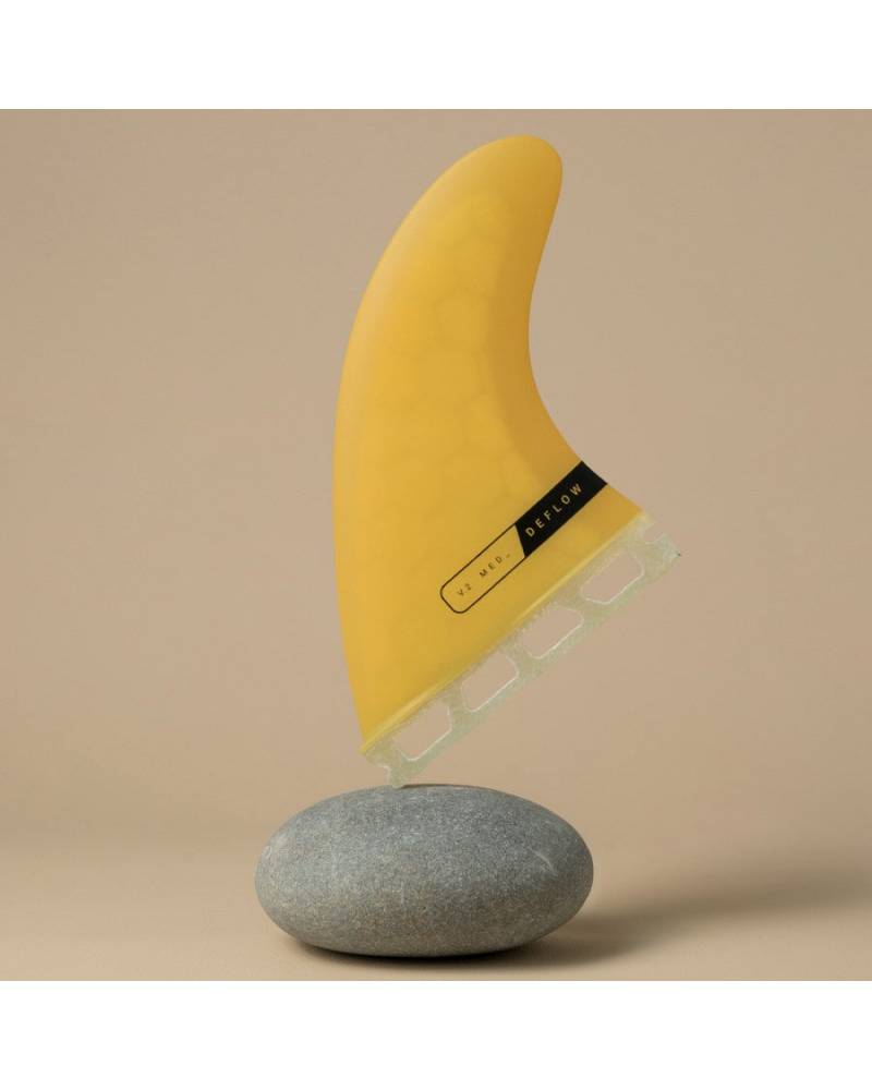 Bravosurf | DEFLOW THRUSTER FINS V.2 M  | Mustard