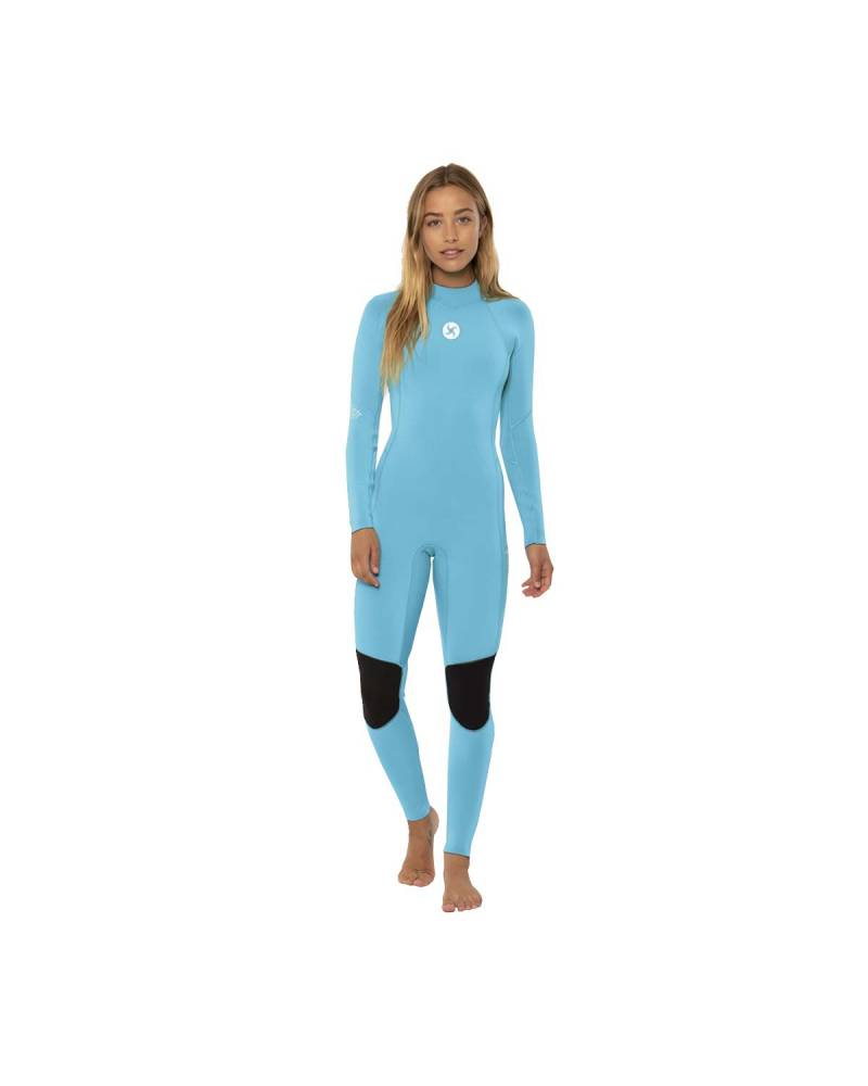Sisstrevolution 7 Seas 4/3 Full Back Zip - Blue - front