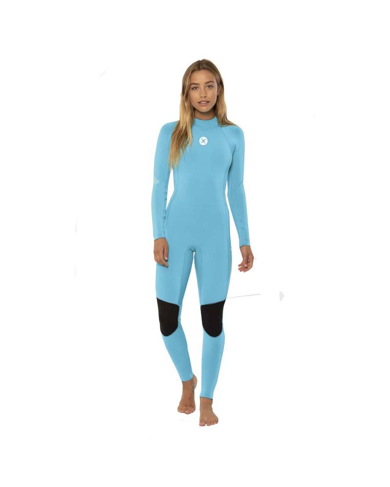 Sisstr 7 Seas 3/2 Back Zip Full - Blue Wetsuit