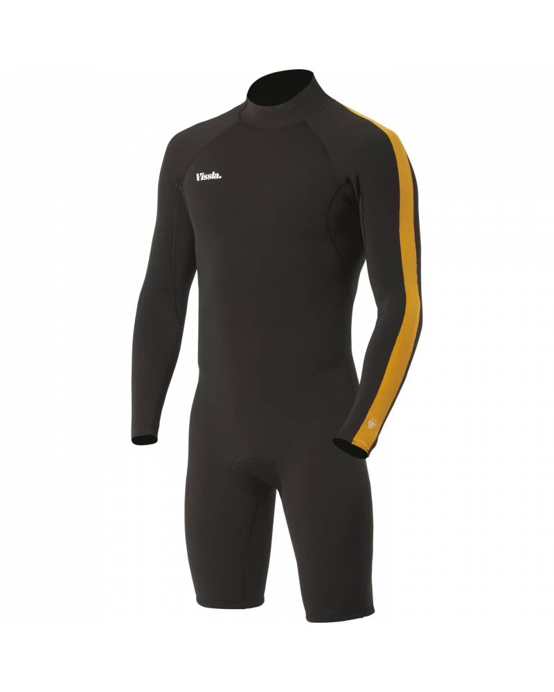 Vissla 7 Seas Gadoo 2/2 Men's Long Sleeve Spring Suit - Black